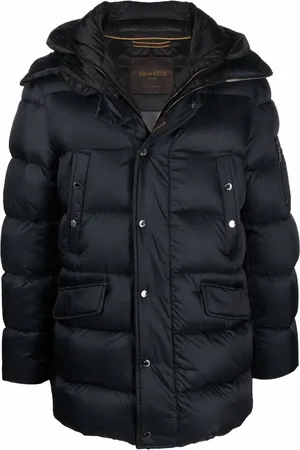 MOORER Hooded zip
