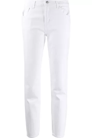 J Brand Dames Straight - Jhonny mid-rise jeans