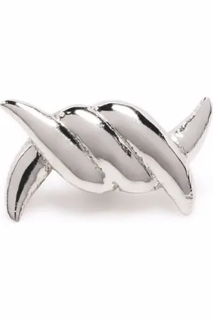 DJULA 18kt white gold Barbel?? earring