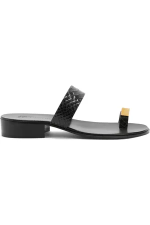 Giuseppe Zanotti Bardack snakeskin