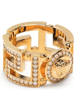 VERSACE Medusa Greca crystal