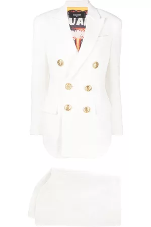 Dsquared2 Dames Rokken - Fitted double-breasted suit skirt