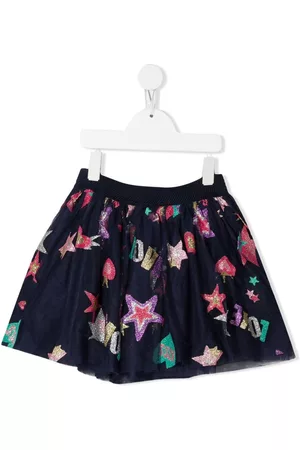 Billieblush Meisjes Geprinte rokken - Glitter-detail patterned skirt