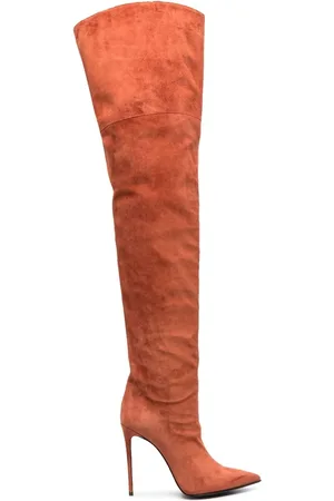 LE SILLA Eva suede thigh