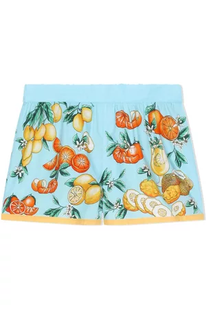 Dolce & Gabbana Oranges and lemons-print shorts