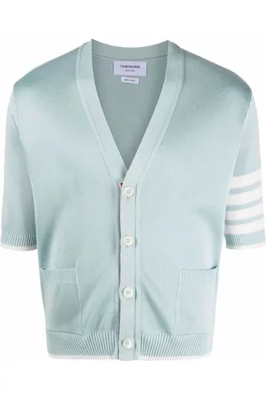 Thom Browne Heren Cardigans - 4-Bar Stripe cardigan