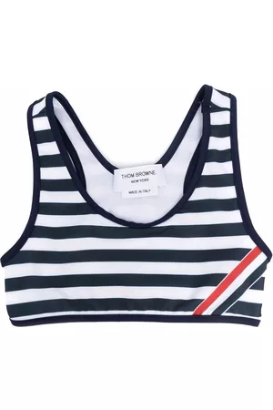 Thom Browne Meisjes Tops - Sailor stripe bikini top