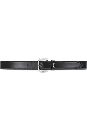 Gucci Heren Riemen - Horsebit leather belt