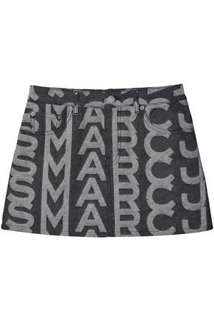 Marc Jacobs Dames Jeansrokken - The Monogram denim miniskirt