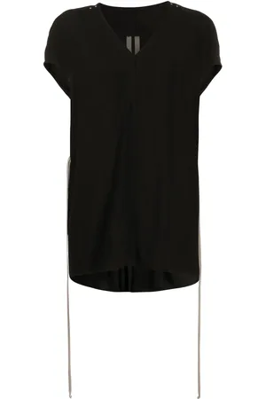 Rick Owens Longline drawstring waist T