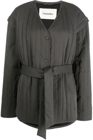Nanushka Quilted detachable