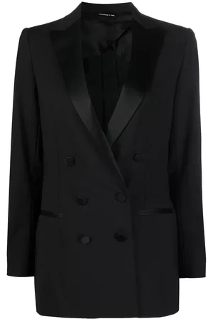 Tonello Double-breasted fitted blazer