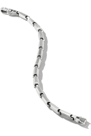 David Yurman Sterling Faceted Link bracelet (6mm)