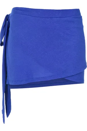 AMIR SLAMA Wrap mini skirt