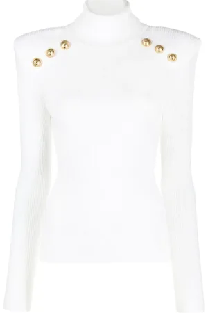 Balmain Embossed button