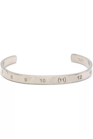 Maison Margiela Numbers-engraved cuff bracelet