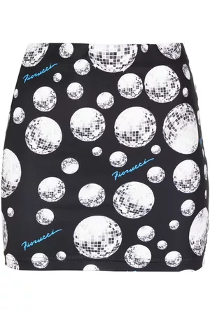 Fiorucci All-over discoball-print skirt