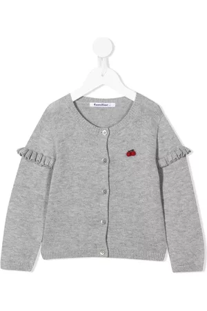 Familiar Meisjes Cardigans - Embroidered-detail button-up cardigan