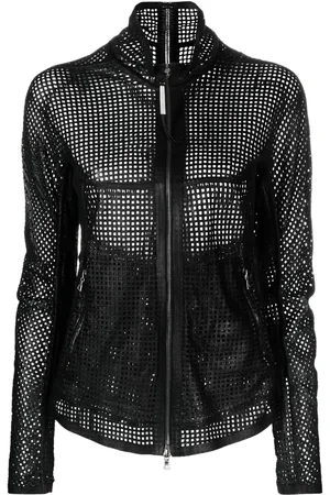 ISAAC SELLAM EXPERIENCE Sheer mesh zip
