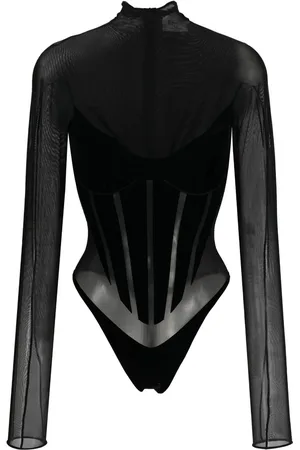 Wolford Sheer panelled bodysuit
