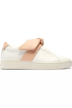 ALEXANDRE BIRMAN Bow-detail low-top sneakers
