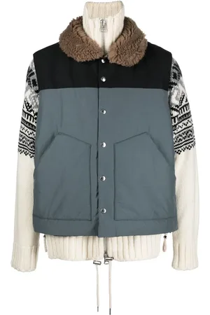 SACAI Padded shearling