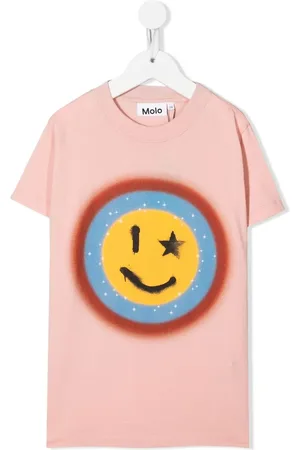 Molo Road smiley face print T