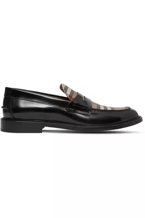 Burberry Vintage Check penny loafers
