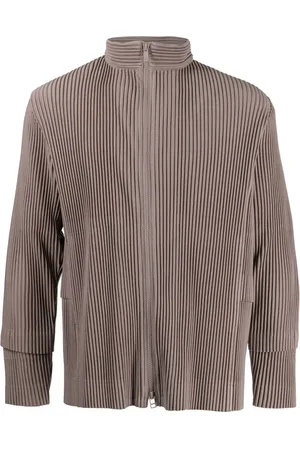Issey Miyake Pleated zip