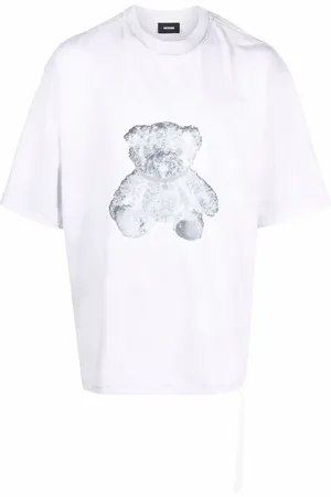 We11 Done Negative teddy print T