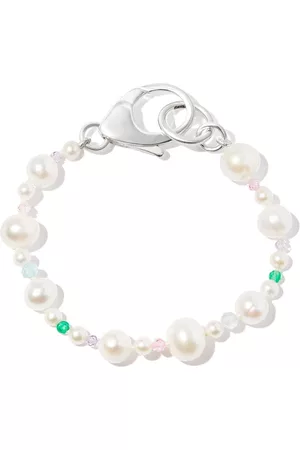 Hatton Labs Pebbles pearl and bead bracelet