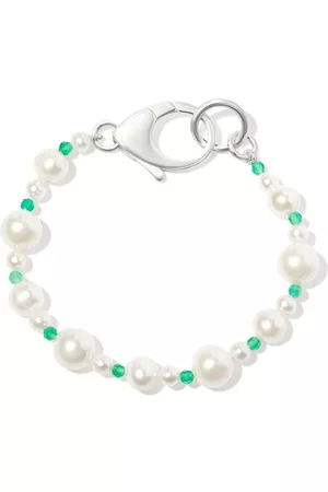 Hatton Labs Pebbles pearl and bead bracelet
