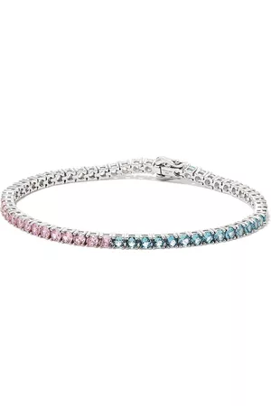 Hatton Labs Crystal-embellished tennis bracelet