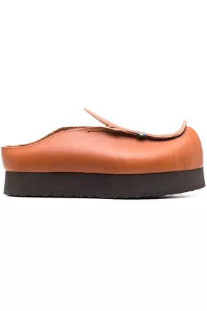 Acne Studios Platform curve-toe loafers