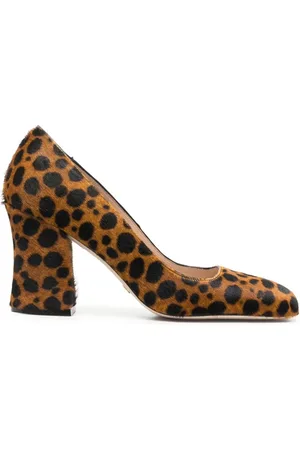 Stuart Weitzman Curveblock leopard