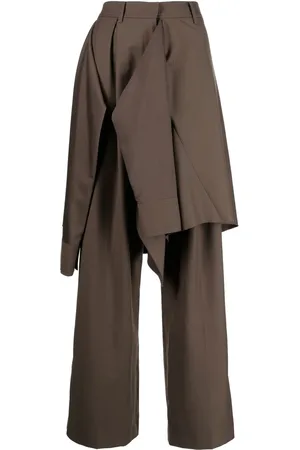GOEN.J Layered shirt raw