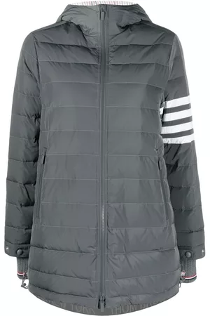 Thom Browne 4-Bar hooded ski jacket