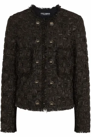 Dolce & Gabbana Gabbana lam?? jacquard jacket