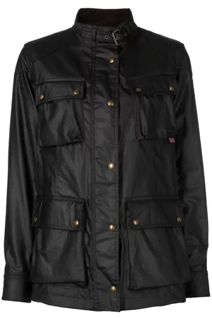 Belstaff Dames Donsjassen - Belted wax jacket