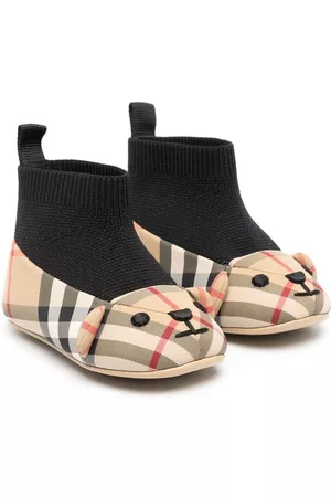 Burberry Vintage Check Thomas Bear slippers
