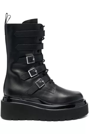 3Juin Platform leather boots