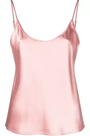La Perla Dames Korsetten - Silk scoop-neck camisole