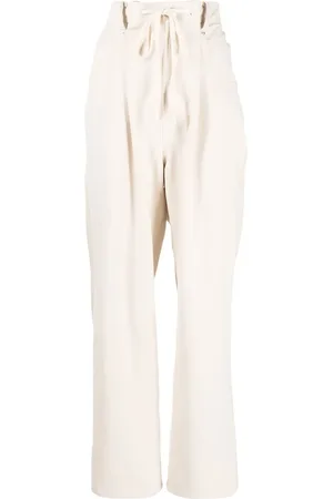 GOEN.J Drawstring straight