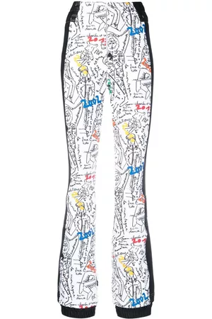 Rossignol Dames Skipakken - Printed straight-leg ski trousers