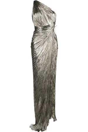 MARIA LUCIA HOHAN Jolene pliss?? gown