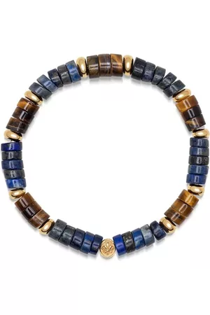 Nialaya Heren Armbanden - Heishi beaded gemstone bracelet