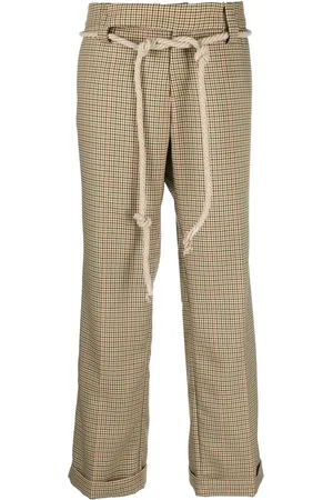 JEJIA Check belted