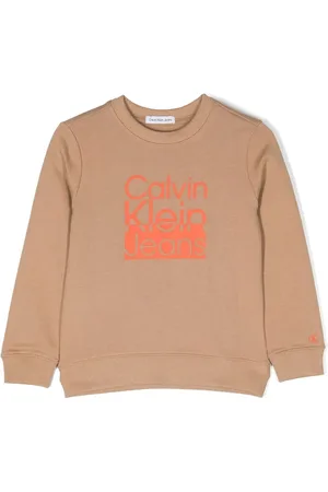 Calvin Klein Logo print crew