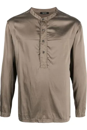 Tom Ford Henley silk