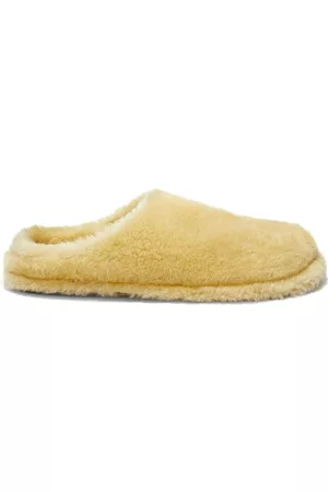 Jil Sander Dames Slippers - Fur-design slippers